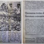 “Todavía recuerdo los libros que tuvimos quemar”