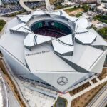El estadio donde debutará Argentina, en 360º